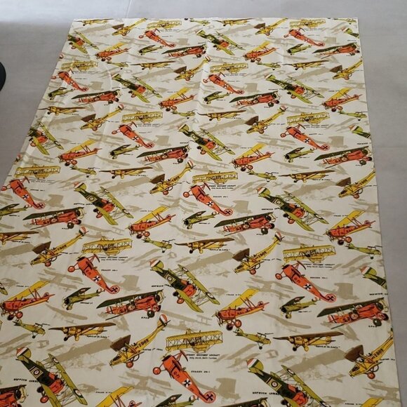 VINTAGE Set of 2 Drapery Panels House 'N Home Fabrics & Draperies Wright  Br - Picture 2 of 4